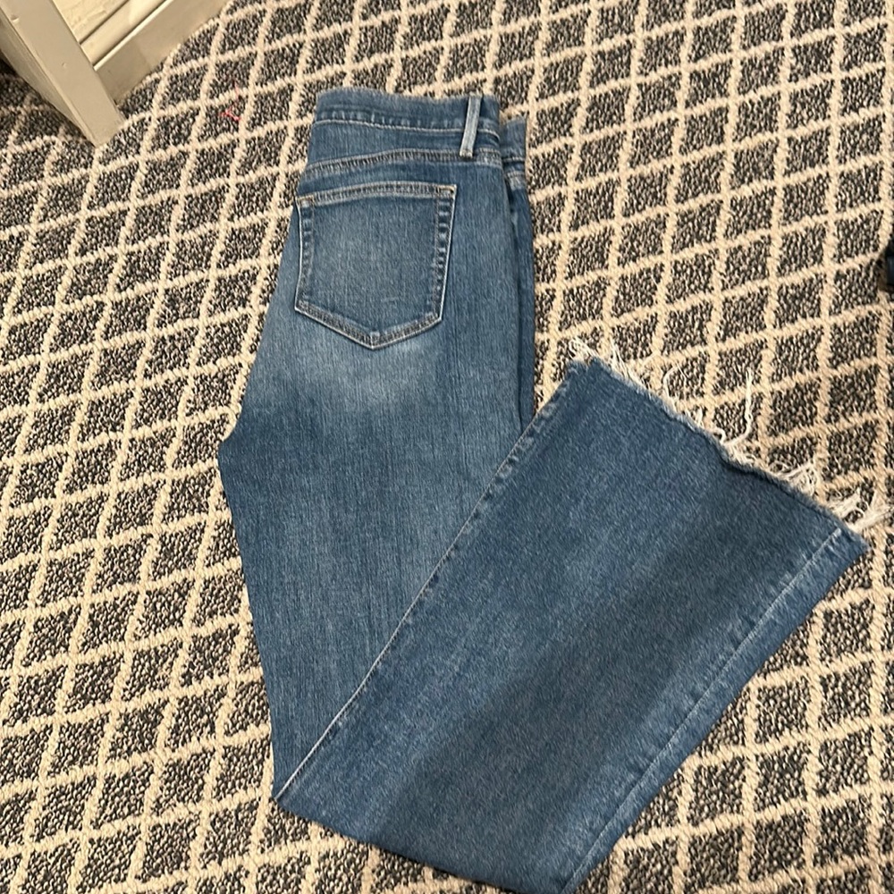 Loft slim flare jeans